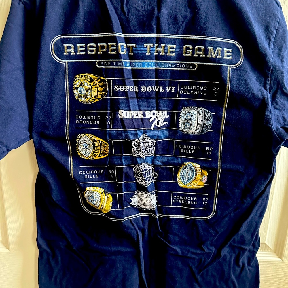 Dallas Cowboys 5 rings tee